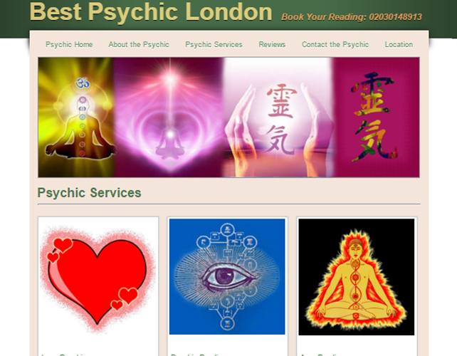 Best Psychic Website Desing
